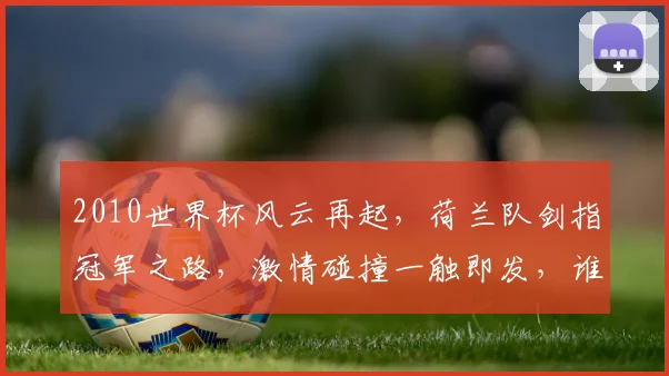 2010世界杯风云再起，荷兰队剑指冠军之路，激情碰撞一触即发，谁将问鼎荣耀